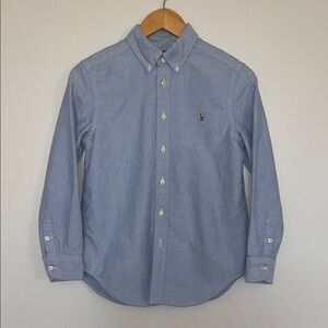Kids Ralph Lauren Classic Fit Button-Down Shirt M (10/12)